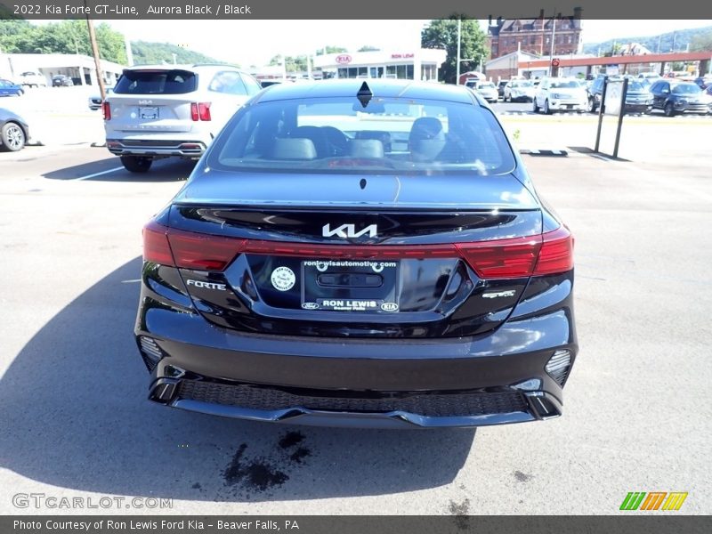 Aurora Black / Black 2022 Kia Forte GT-Line