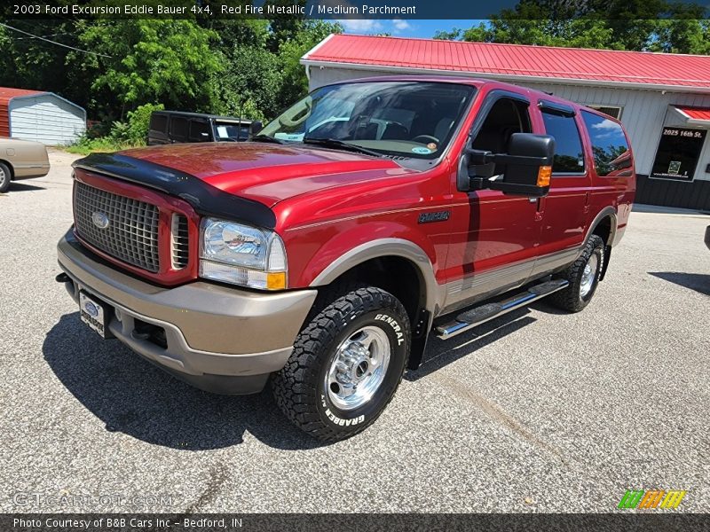 Front 3/4 View of 2003 Excursion Eddie Bauer 4x4
