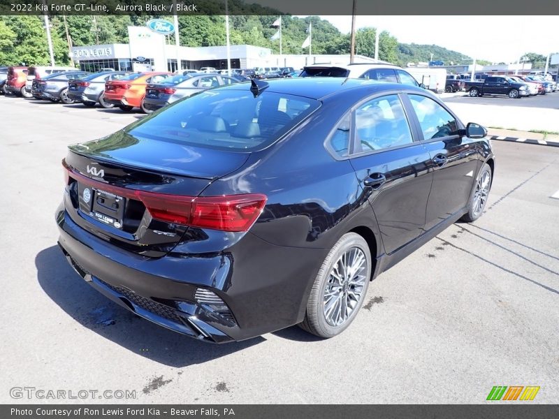 Aurora Black / Black 2022 Kia Forte GT-Line