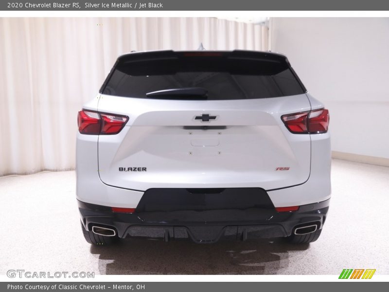 Silver Ice Metallic / Jet Black 2020 Chevrolet Blazer RS
