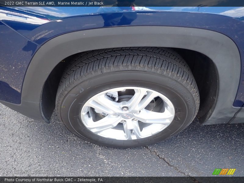 Marine Metallic / Jet Black 2022 GMC Terrain SLE AWD