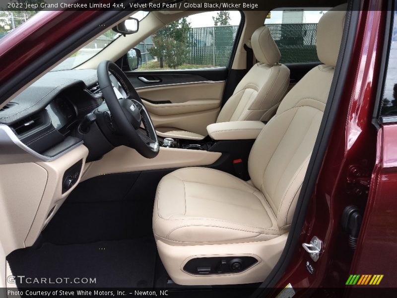  2022 Grand Cherokee Limited 4x4 Global Black/Wicker Beige Interior