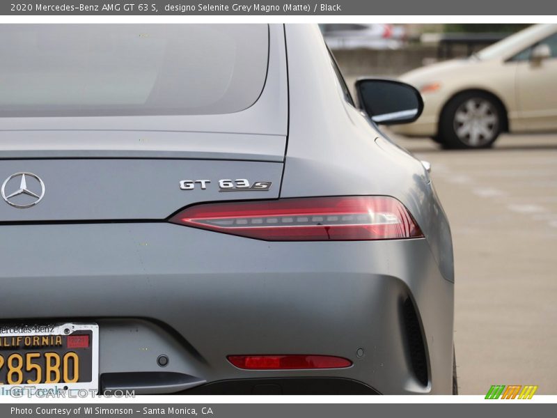 designo Selenite Grey Magno (Matte) / Black 2020 Mercedes-Benz AMG GT 63 S