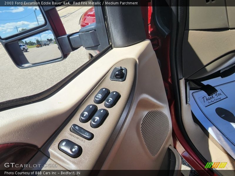 Red Fire Metallic / Medium Parchment 2003 Ford Excursion Eddie Bauer 4x4