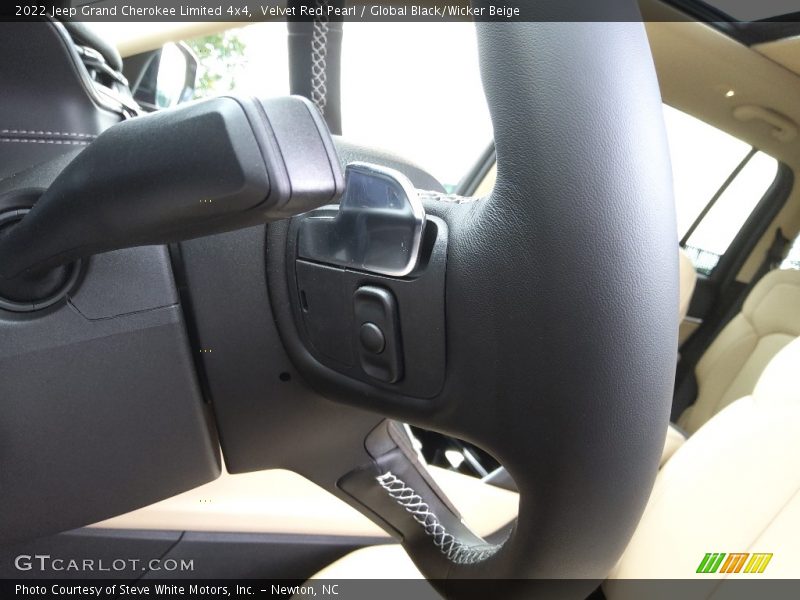 Velvet Red Pearl / Global Black/Wicker Beige 2022 Jeep Grand Cherokee Limited 4x4