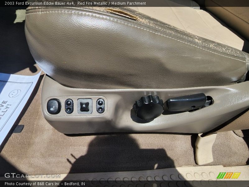 Red Fire Metallic / Medium Parchment 2003 Ford Excursion Eddie Bauer 4x4