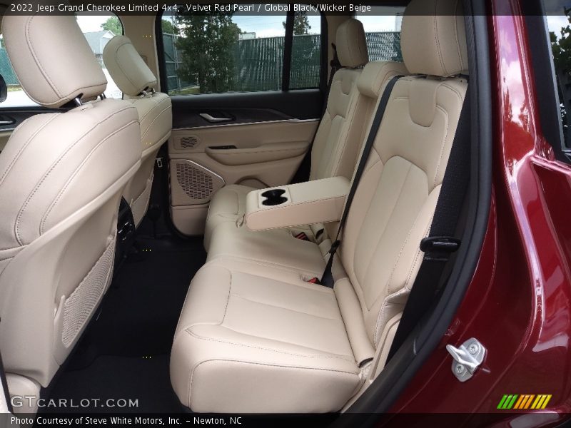 Rear Seat of 2022 Grand Cherokee Limited 4x4