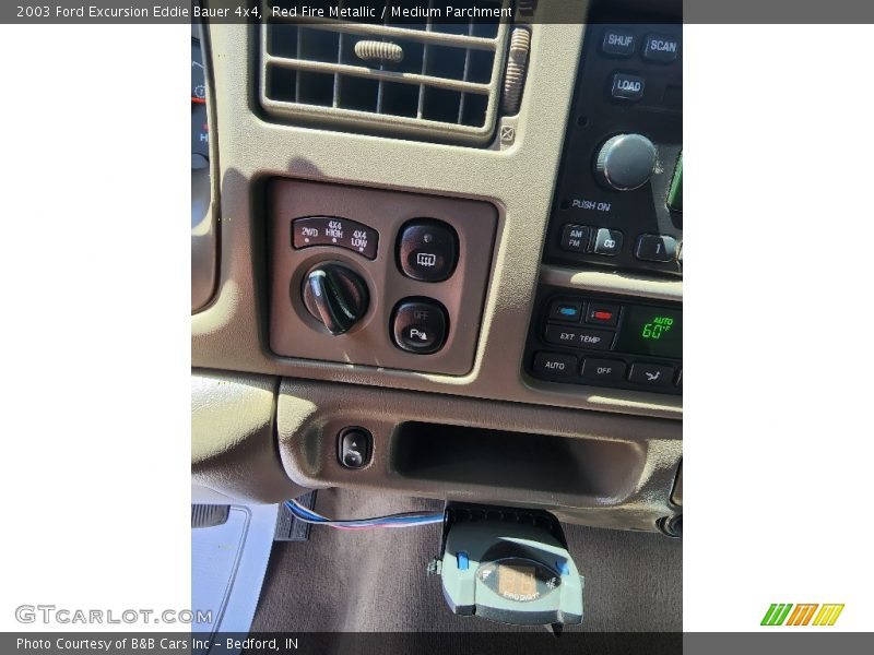 Red Fire Metallic / Medium Parchment 2003 Ford Excursion Eddie Bauer 4x4