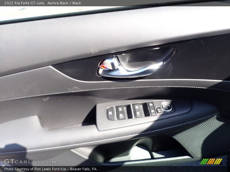 Aurora Black / Black 2022 Kia Forte GT-Line