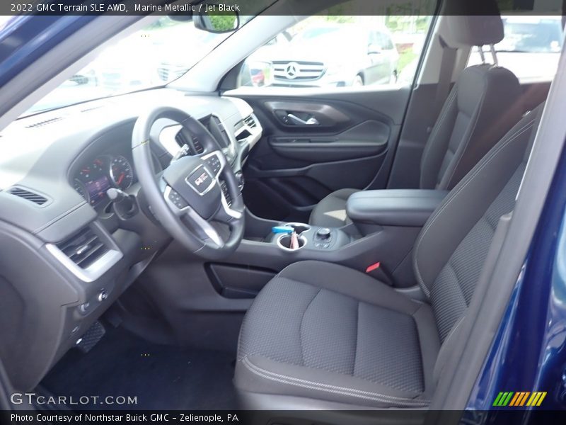 Marine Metallic / Jet Black 2022 GMC Terrain SLE AWD