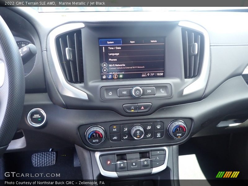 Marine Metallic / Jet Black 2022 GMC Terrain SLE AWD