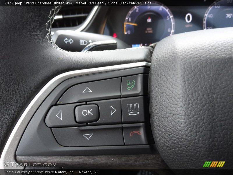  2022 Grand Cherokee Limited 4x4 Steering Wheel