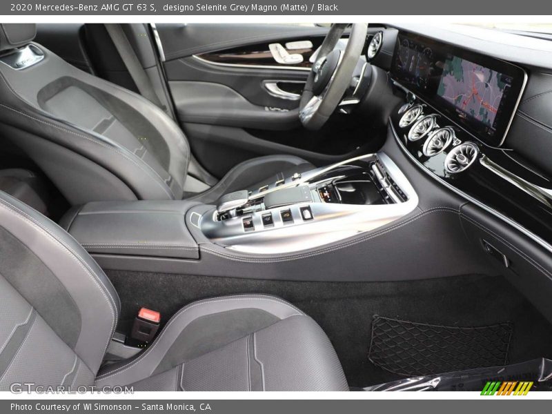 designo Selenite Grey Magno (Matte) / Black 2020 Mercedes-Benz AMG GT 63 S