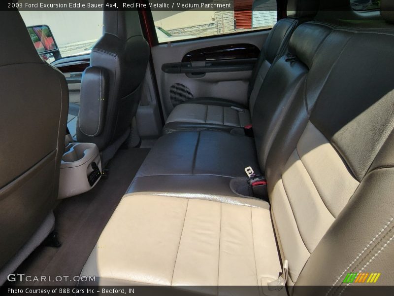 Red Fire Metallic / Medium Parchment 2003 Ford Excursion Eddie Bauer 4x4