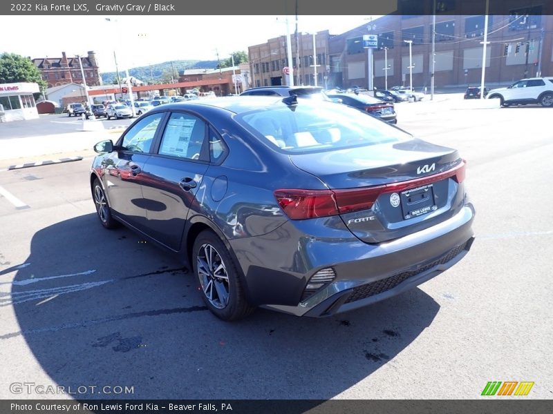 Gravity Gray / Black 2022 Kia Forte LXS