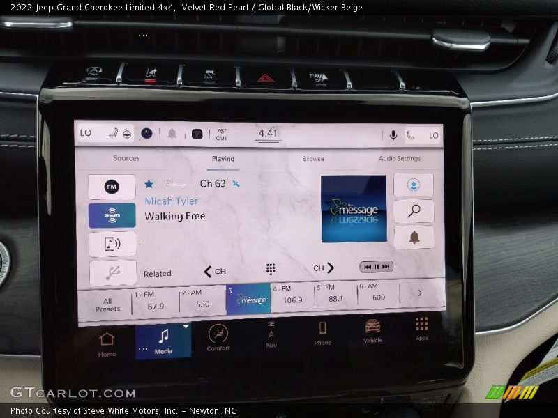Velvet Red Pearl / Global Black/Wicker Beige 2022 Jeep Grand Cherokee Limited 4x4