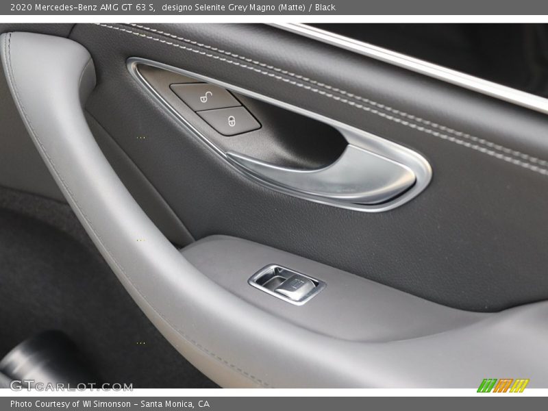 designo Selenite Grey Magno (Matte) / Black 2020 Mercedes-Benz AMG GT 63 S