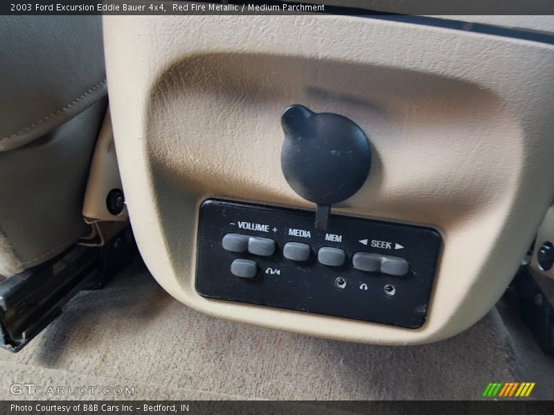 Red Fire Metallic / Medium Parchment 2003 Ford Excursion Eddie Bauer 4x4