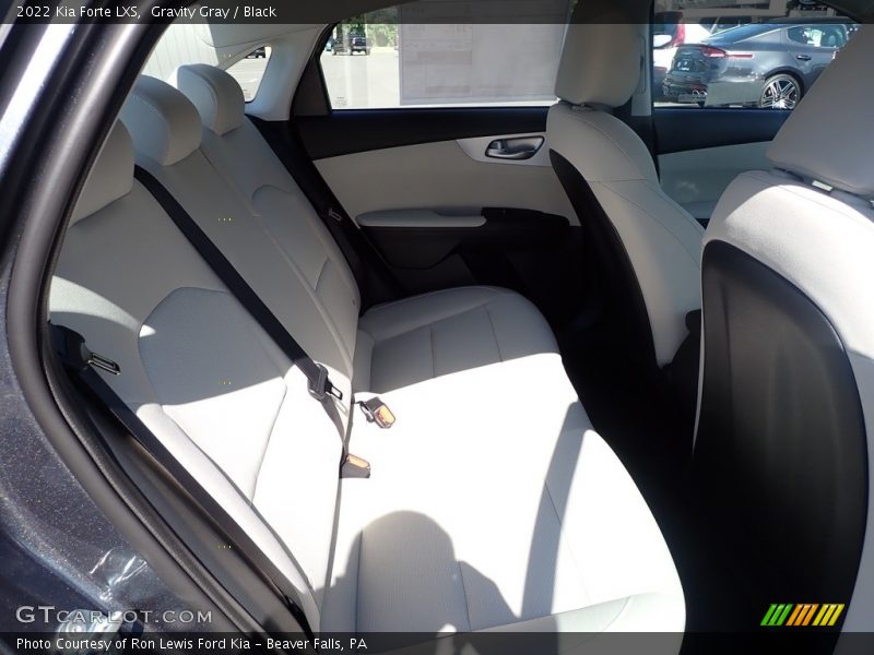 Gravity Gray / Black 2022 Kia Forte LXS