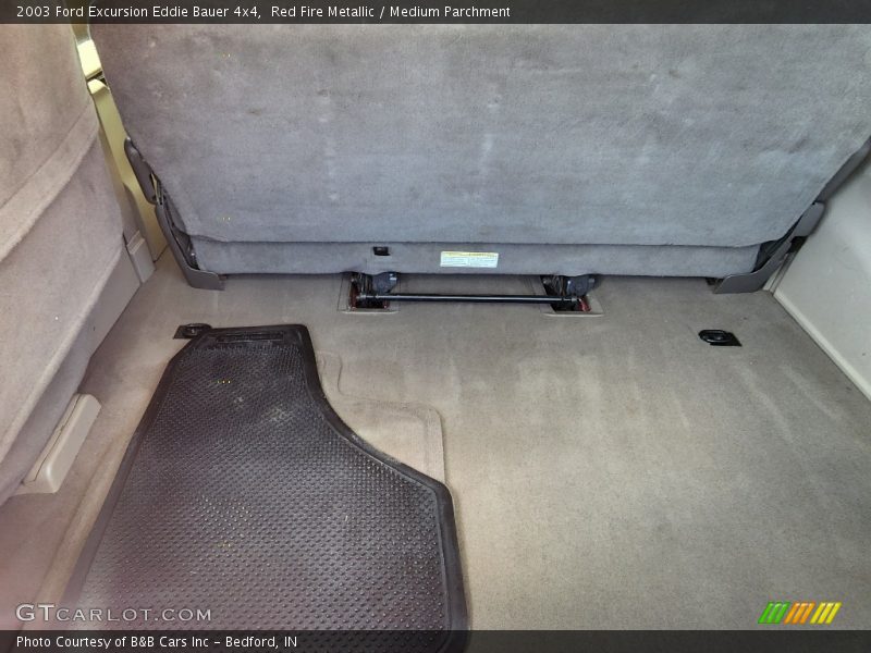 Red Fire Metallic / Medium Parchment 2003 Ford Excursion Eddie Bauer 4x4