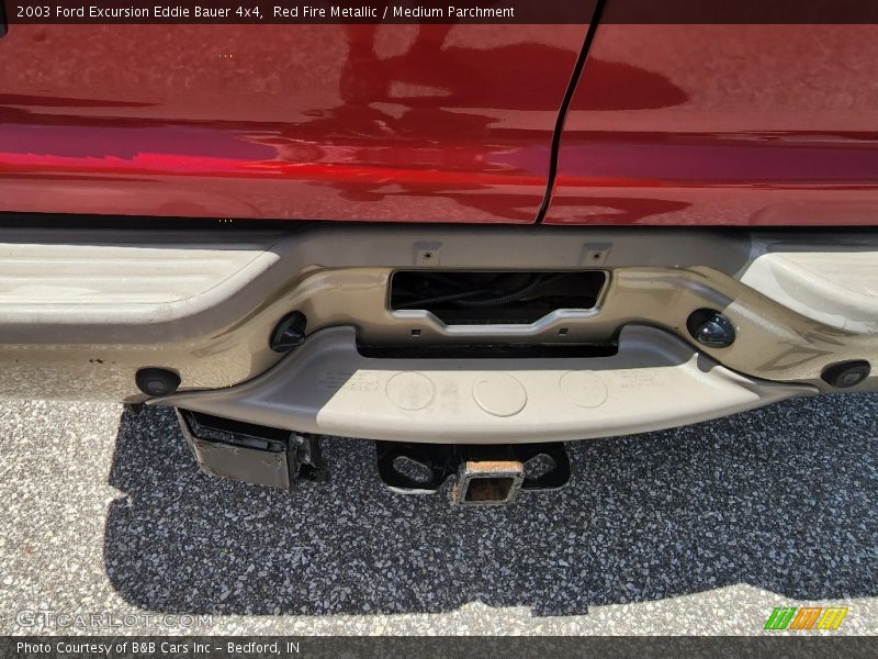 Red Fire Metallic / Medium Parchment 2003 Ford Excursion Eddie Bauer 4x4