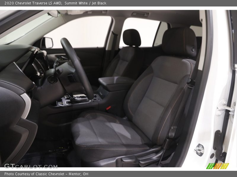 Summit White / Jet Black 2020 Chevrolet Traverse LS AWD