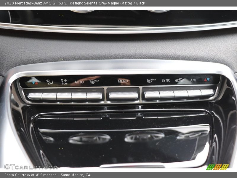 designo Selenite Grey Magno (Matte) / Black 2020 Mercedes-Benz AMG GT 63 S