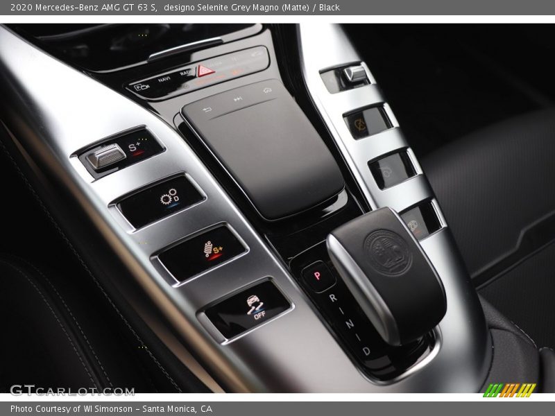 Controls of 2020 AMG GT 63 S