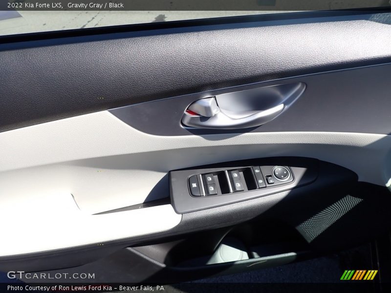 Gravity Gray / Black 2022 Kia Forte LXS