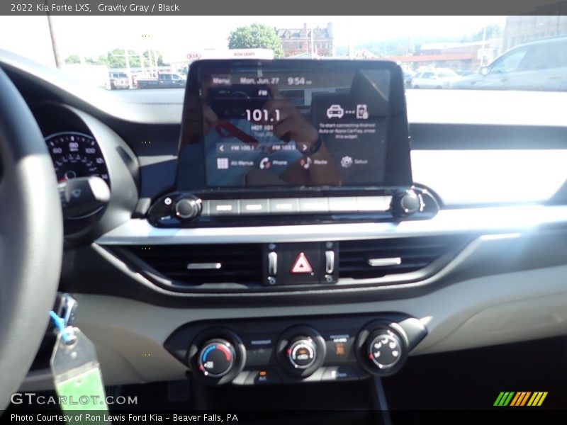 Gravity Gray / Black 2022 Kia Forte LXS