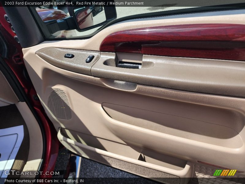 Red Fire Metallic / Medium Parchment 2003 Ford Excursion Eddie Bauer 4x4