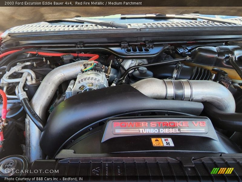 Red Fire Metallic / Medium Parchment 2003 Ford Excursion Eddie Bauer 4x4