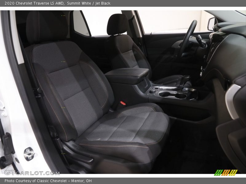 Summit White / Jet Black 2020 Chevrolet Traverse LS AWD