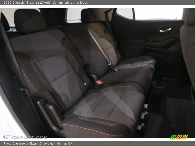 Summit White / Jet Black 2020 Chevrolet Traverse LS AWD