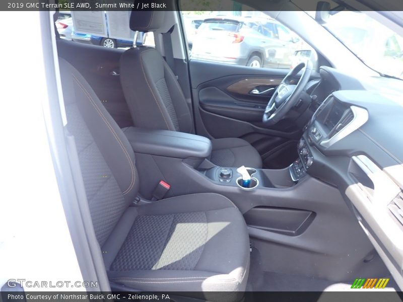 Summit White / Jet Black 2019 GMC Terrain SLE AWD