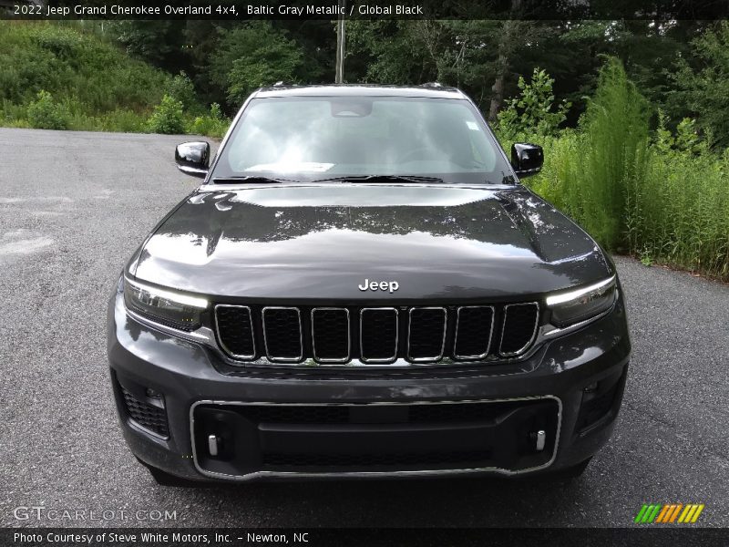 Baltic Gray Metallic / Global Black 2022 Jeep Grand Cherokee Overland 4x4
