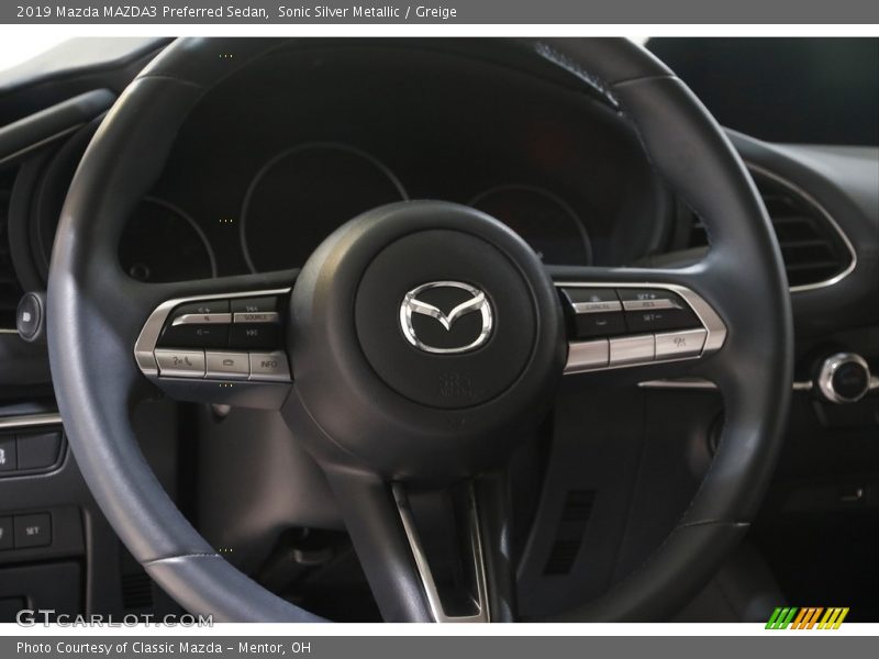  2019 MAZDA3 Preferred Sedan Steering Wheel