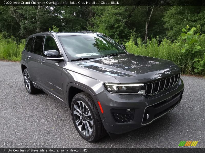 Baltic Gray Metallic / Global Black 2022 Jeep Grand Cherokee Overland 4x4