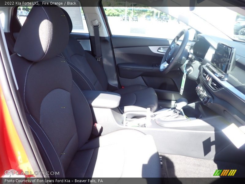 Fire Orange / Black 2022 Kia Forte LXS