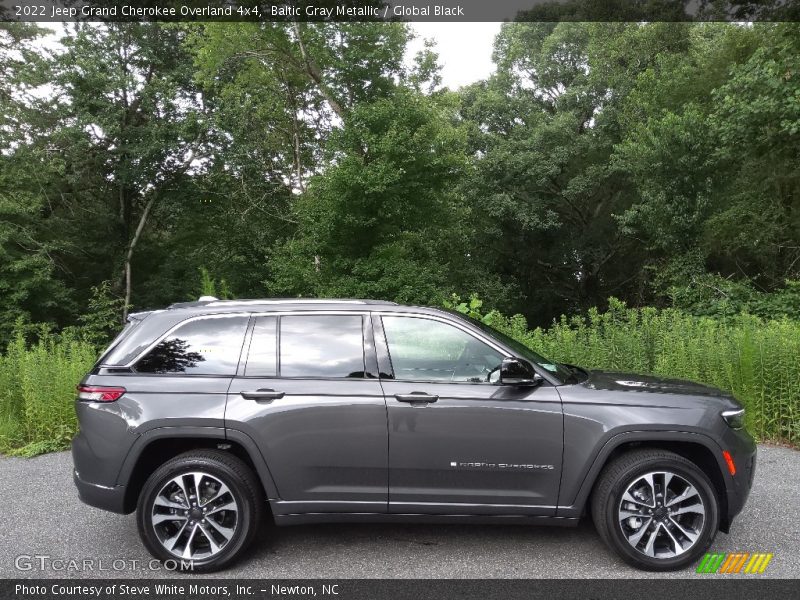 Baltic Gray Metallic / Global Black 2022 Jeep Grand Cherokee Overland 4x4