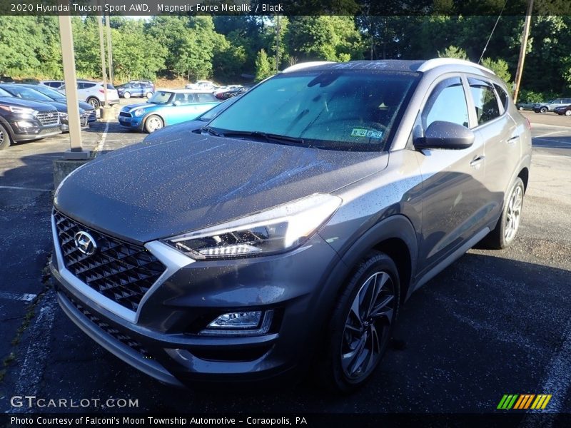 Magnetic Force Metallic / Black 2020 Hyundai Tucson Sport AWD