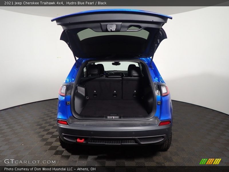 Hydro Blue Pearl / Black 2021 Jeep Cherokee Traihawk 4x4