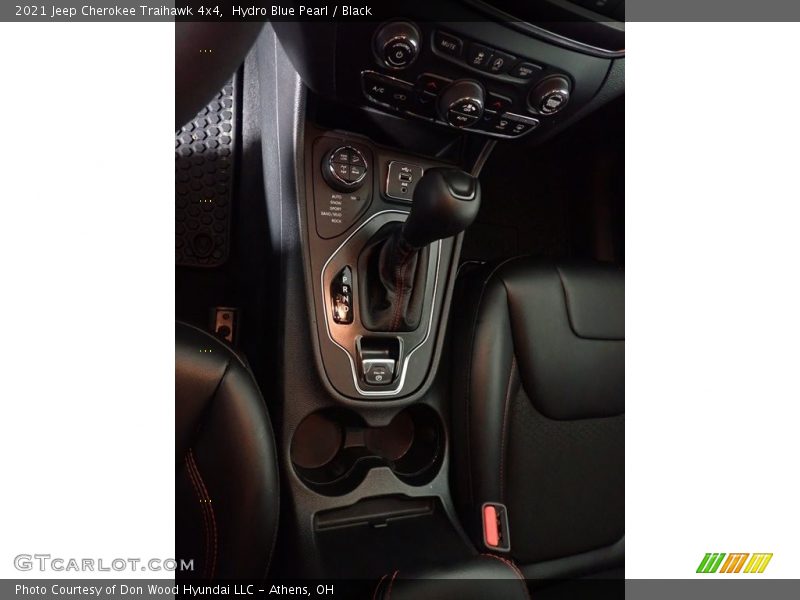 Hydro Blue Pearl / Black 2021 Jeep Cherokee Traihawk 4x4