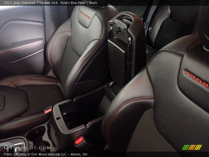 Hydro Blue Pearl / Black 2021 Jeep Cherokee Traihawk 4x4