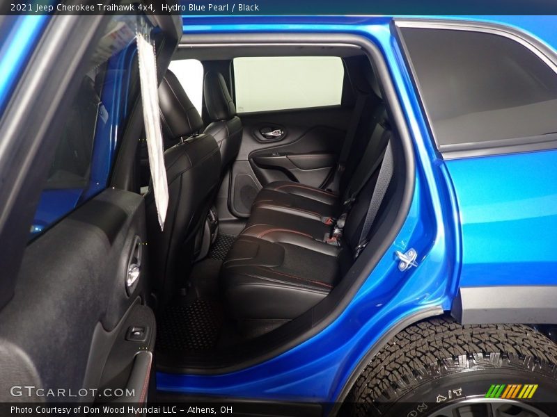 Hydro Blue Pearl / Black 2021 Jeep Cherokee Traihawk 4x4