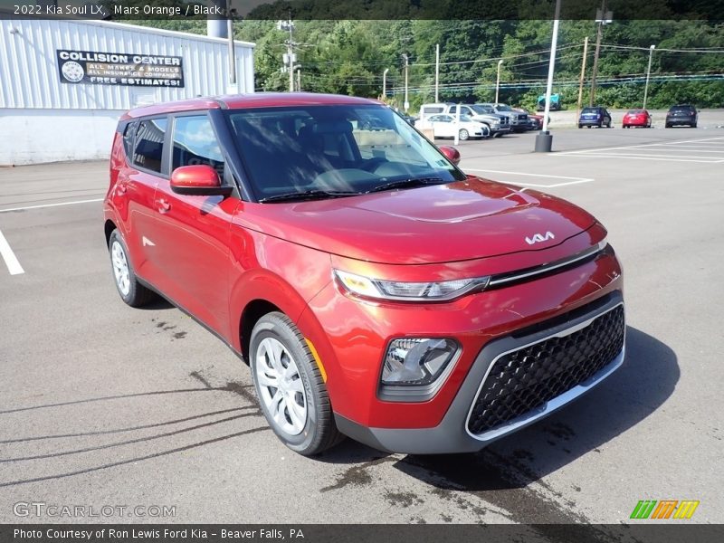 Mars Orange / Black 2022 Kia Soul LX