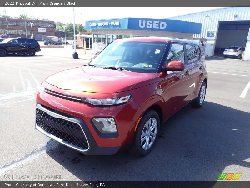 Mars Orange / Black 2022 Kia Soul LX