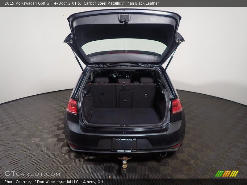 Carbon Steel Metallic / Titan Black Leather 2015 Volkswagen Golf GTI 4-Door 2.0T S
