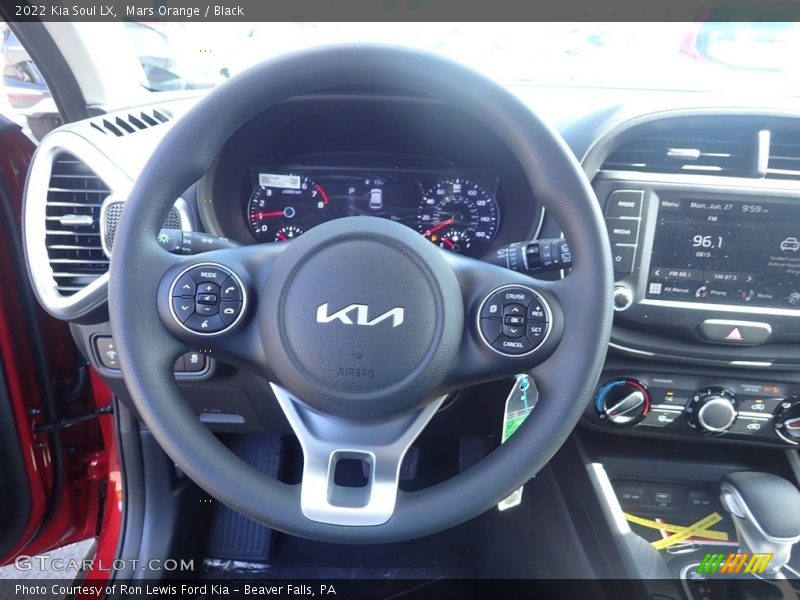 Mars Orange / Black 2022 Kia Soul LX