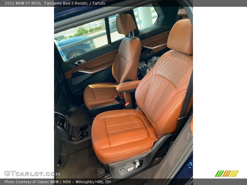 Rear Seat of 2022 X7 M50i